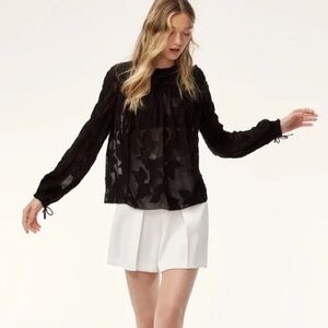 Wilfred | Black Lourdes Blouse - XS